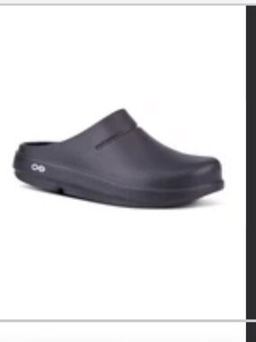 OOFOS Women's Slip-On Clog - Charcoal